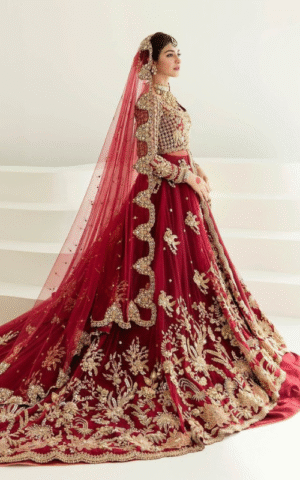 Regal Red Bridal Masterpiece